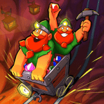 Gnome Diggers Mining games MOD - Unlimited Money APK